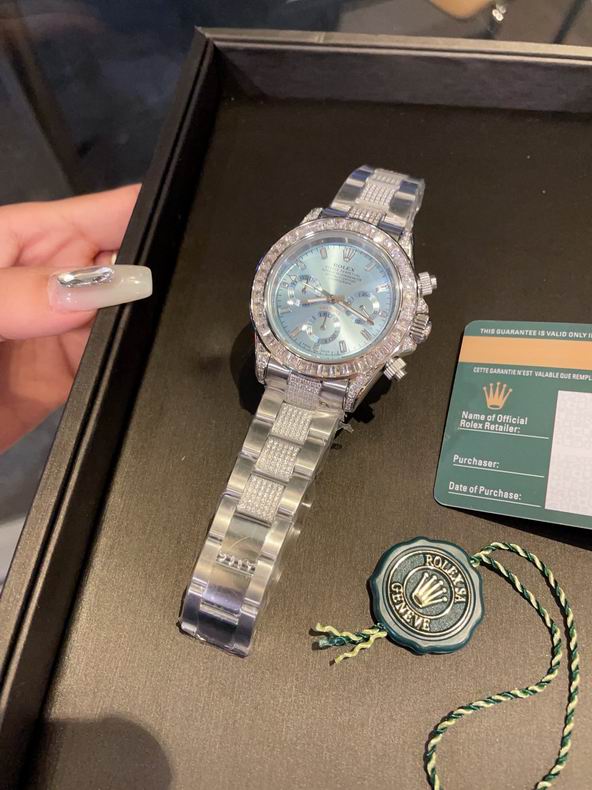 Rolex Cosmograph Daytona Ice Blue Diamond Bezel