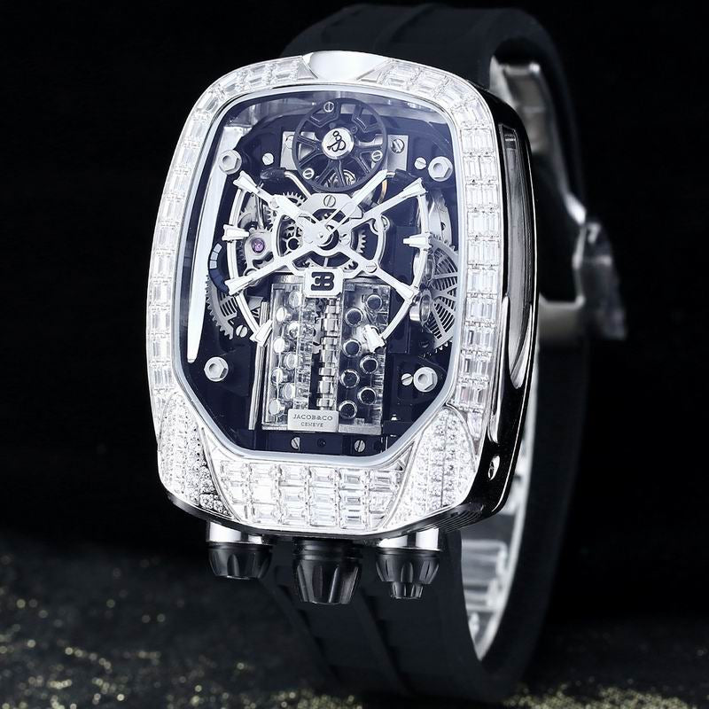 Jacob & Co. Bugatti Chiron Tourbillon — Diamond Edition