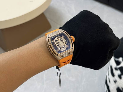 Richard Mille RM Skeleton Automatic — Orange Strap Edition