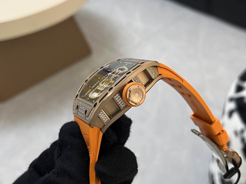 Richard Mille RM Skeleton Automatic — Orange Strap Edition
