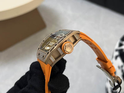 Richard Mille RM Skeleton Automatic — Orange Strap Edition