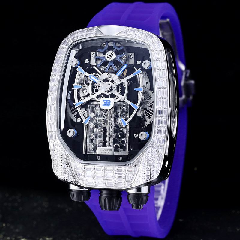 Jacob & Co. Bugatti Chiron Tourbillon — Diamond Edition