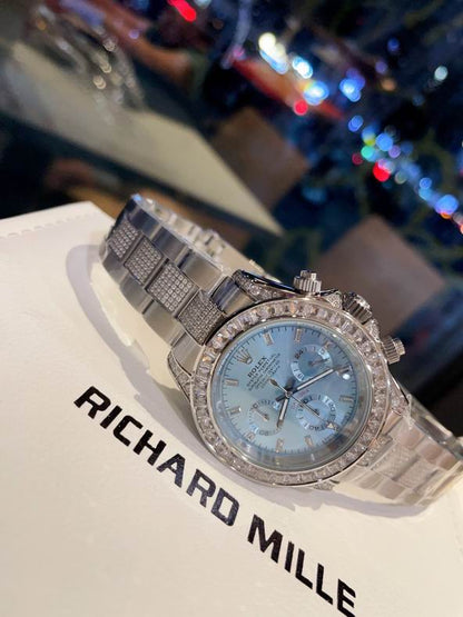 Rolex Cosmograph Daytona Ice Blue Diamond Bezel