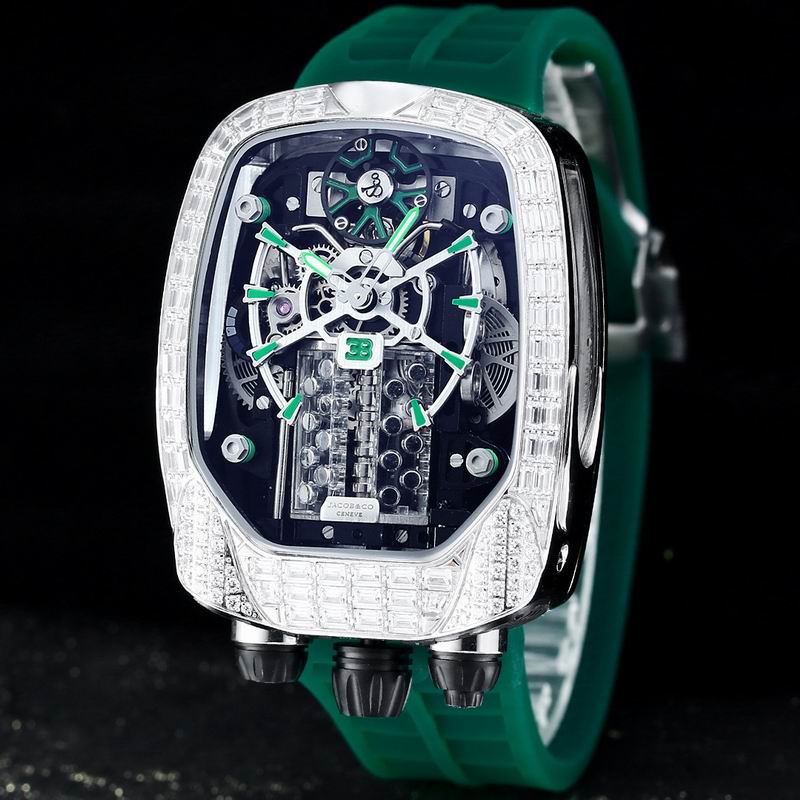 Jacob & Co. Bugatti Chiron Tourbillon — Diamond Edition
