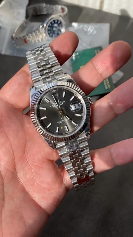 Rolex Datejust 41 – Slate Dial – Jubilee Bracelet